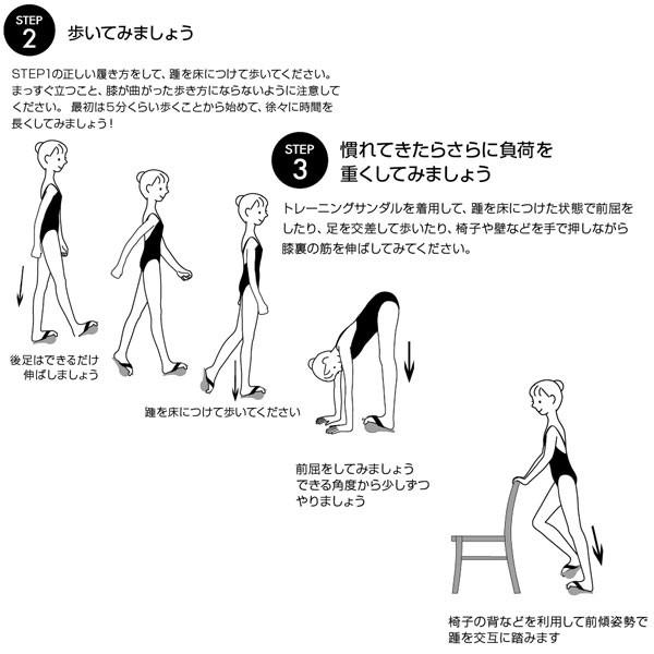 チャコット グーポ ハイタイプ トレーニングサンダル Chacott 正規販売店 姿勢トレーニング