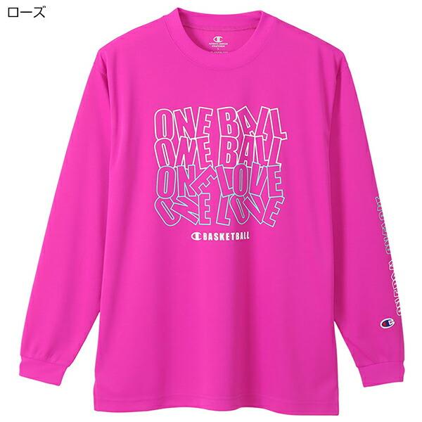 ロングスリーブTシャツ LONG Champion チャンピオン M・L・XLサイズ ユニセックス 22AW09 バスケウェア スポーツ 女バス  返品・交換不可セール商品