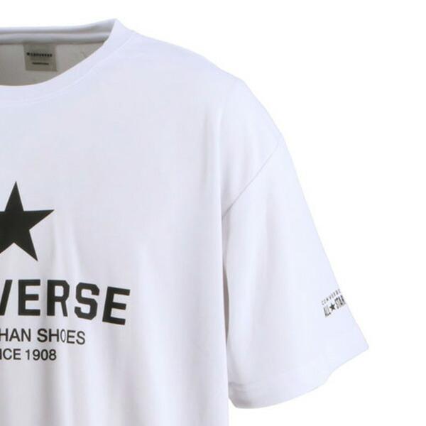 プリント Tシャツ (メンズ M〜XO) CONVERSE コンバース 吸水 速乾 半袖 バスケットボール 部活 試合 練習 ダンス CB221358 返品・交換不可セール商品|basket-exceed|04