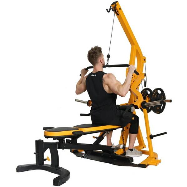 パワーテック レバレッジ システムイエロー 送料込み価格 返品・交換不可商品 代引不可 POWERTEC ストレングスマシン トレーニング_3