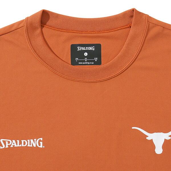 Tシャツ テキサス TEXAS ホーン プリント （L・XL・XXLサイズ ユニセックス） SPALDING スポルディング 23SS02 バスケウェア ユニセックス バスケットボール｜basket-exceed｜03