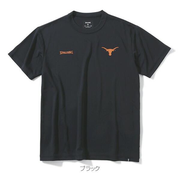 Tシャツ テキサス TEXAS ホーン プリント （L・XL・XXLサイズ ユニセックス） SPALDING スポルディング 23SS02 バスケウェア ユニセックス バスケットボール｜basket-exceed｜08