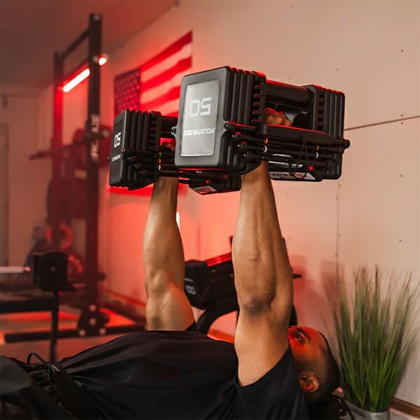 パワーブロック PRO100 EXP ウレタン(2.3-46kg) POWER BLOCK ダンベル