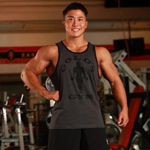 ゴールドジム　アスレチックタンクトップ　Lサイズ ゴールドジム 2024 アスレチック リンガータンク M・Lサイズ