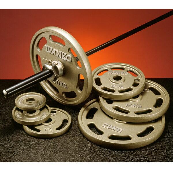 IVANKO イヴァンコ オリンピックペイントプレート20kg 送料込み ② IVANKO OMK オリンピック ペイントプレート（20kg /2枚組み） 送料込み