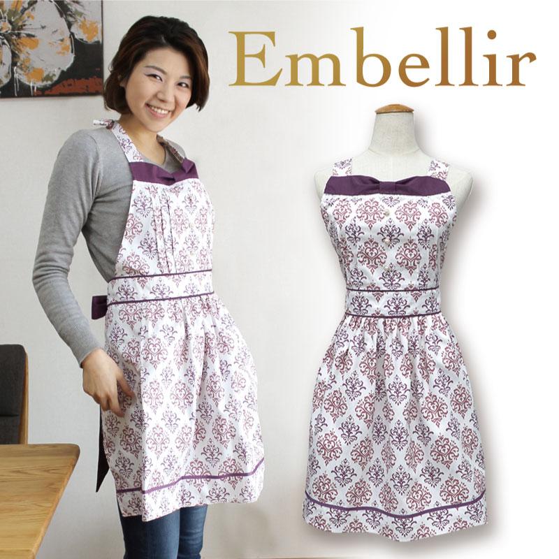 送料無料 エプロン おしゃれ ブランド レディース ギフト プレゼント かわいい 人気 お手入れ簡単 洗濯ok ベルプリューム アンベリール Embellirapron 名入れオリジナルアイテム Sympl 通販 Yahoo ショッピング