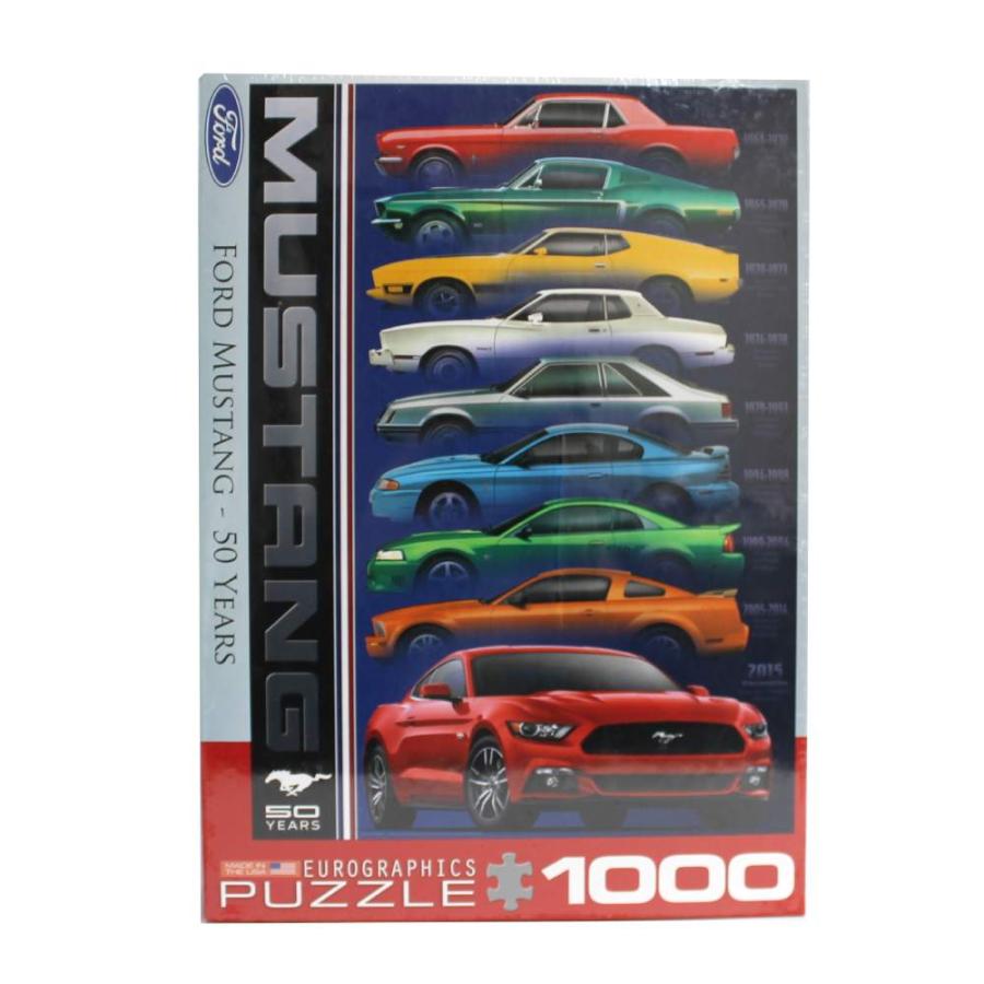 FORD MUSTANG-50YEARS 1000ピース ジグソーパズル 車 EUROGRAPHICS