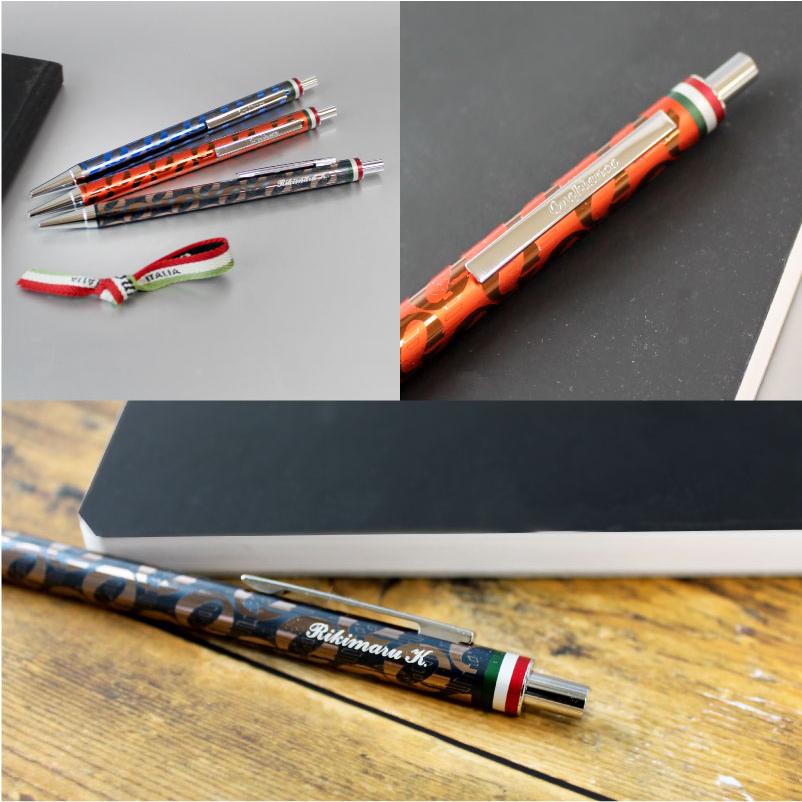 ボールペン ノック式 オロビアンコ Orobianco オログラム 名入れ対応 ブラック ブルー レッド 贈り物 プレゼント |  | 05