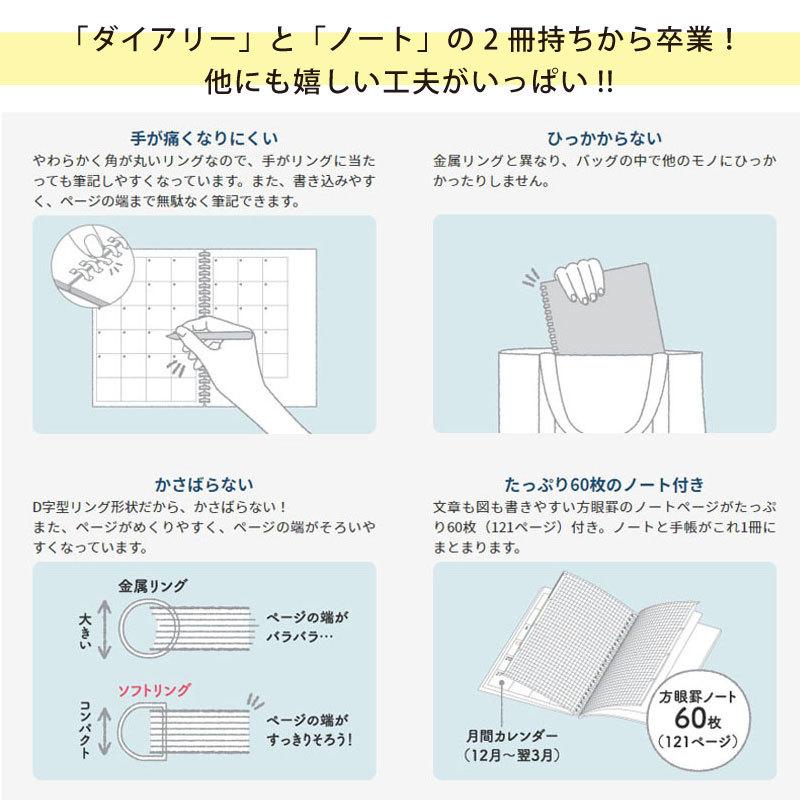 コクヨ Kokuyo ソフトリングダイアリー 22年 B6 ブラック ピンク ブルー イエロー 1年分のノートと手帳がこれ1冊に キャンパスダイアリー Smb6 名入れオリジナルアイテム Sympl 通販 Yahoo ショッピング