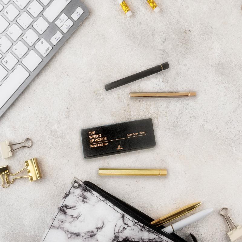 名入れ 彫刻 Y-studio シャープ芯ケース 物外 シルバー 銀 シャー芯