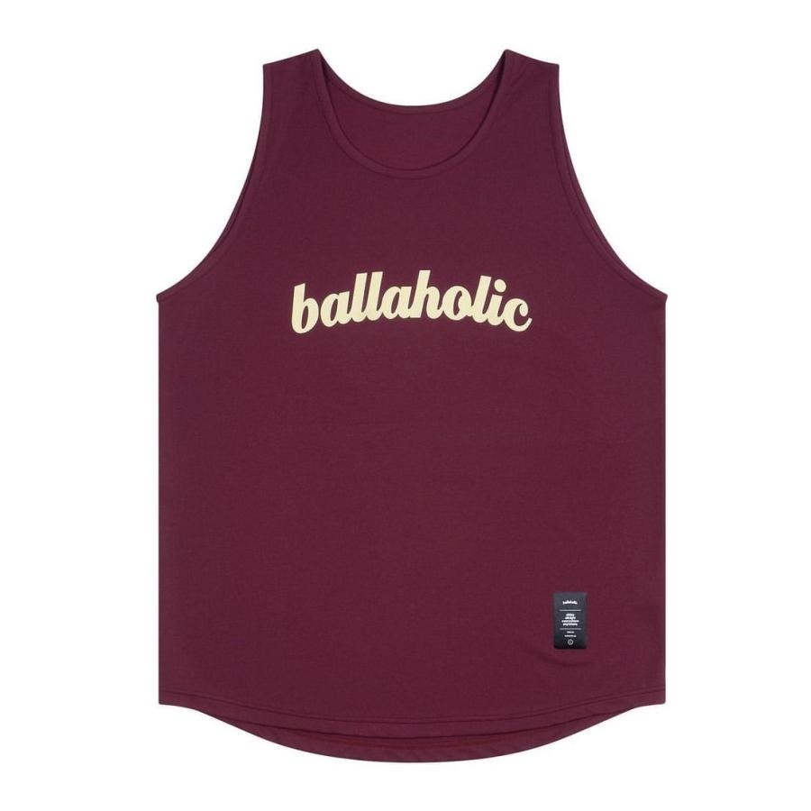 Ballaholic Logo Tank Top (crimson/ivory) ボーラホリック Ballaholic Logo Tank Top (crimson/ivory) ボーラホリック