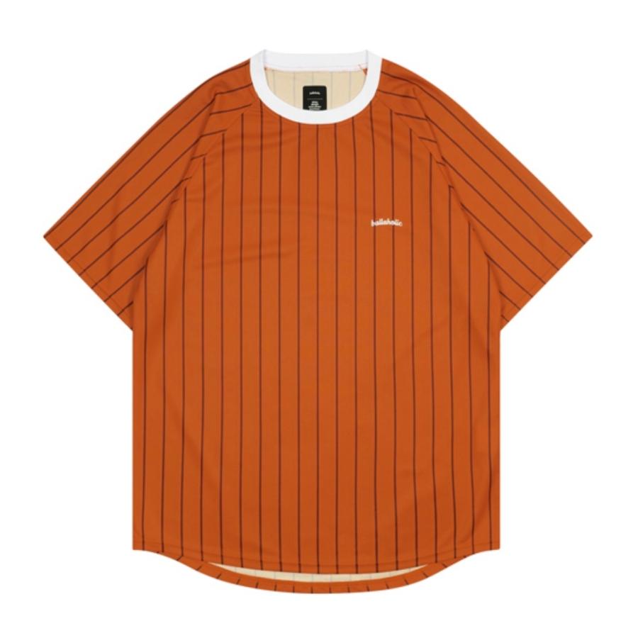 バスケットボール ballaholic stripe 3/4 cool tee ballaholic - 【希少品】ballaholic stripe 3/4 cool tee blhlc