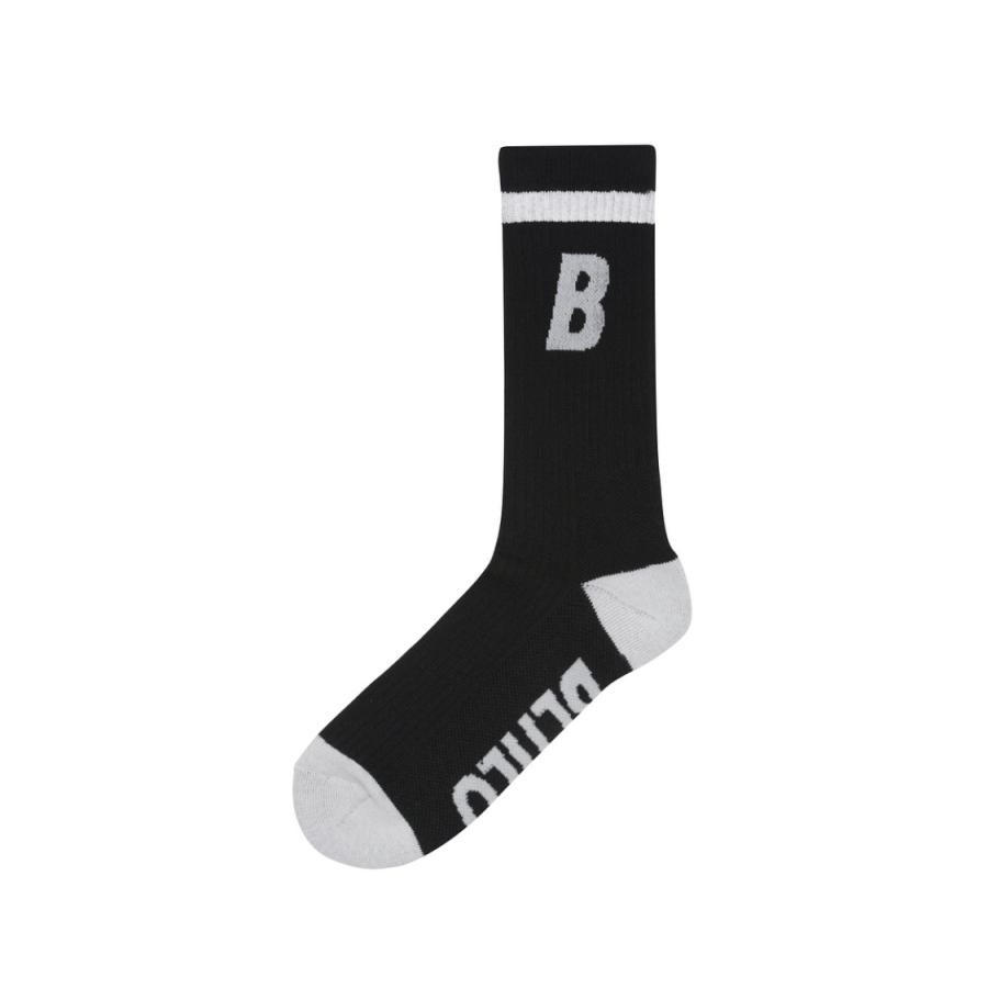 ballaholic B socks (black white)　ボーラホリック　ソックス　