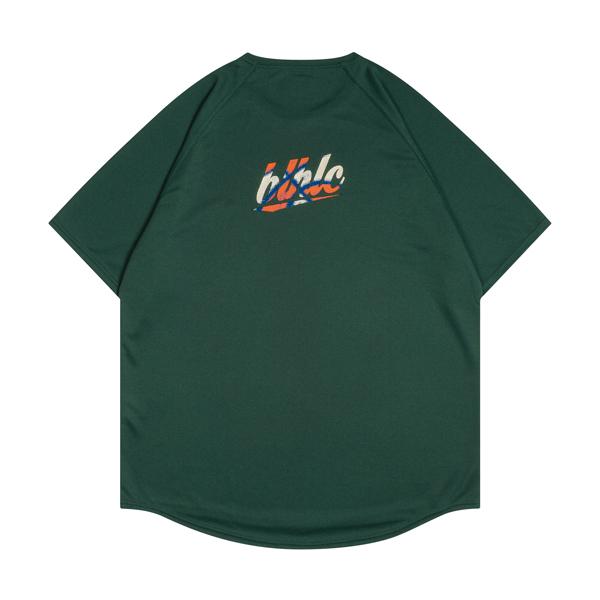Ballaholic blhlc Back Print Cool Tee (dark green/blue/orange