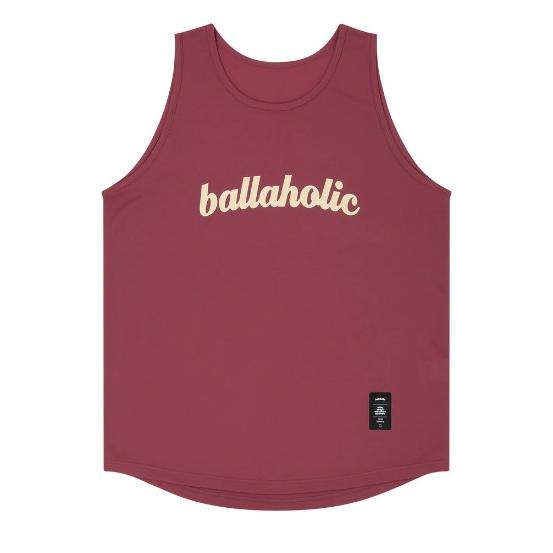 Ballaholic Logo Tank Top (red plum/off white) BHBTO-00550