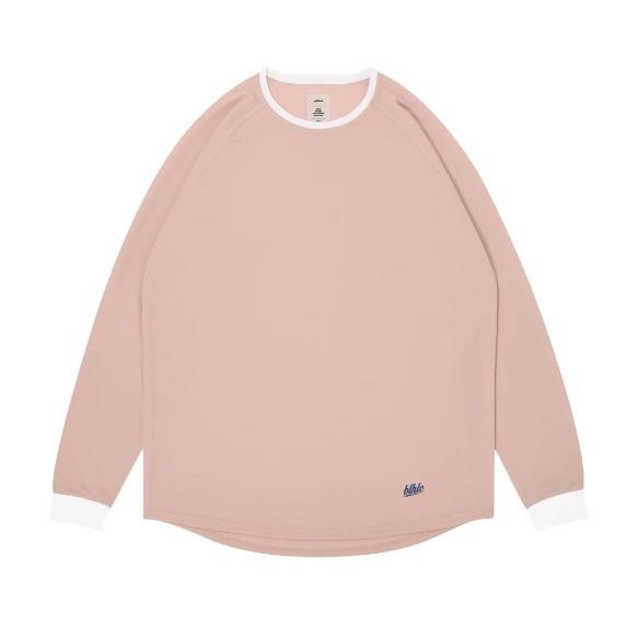 Ballaholic ボーラホリック blhlc Cool Long Tee (sepia rose/white