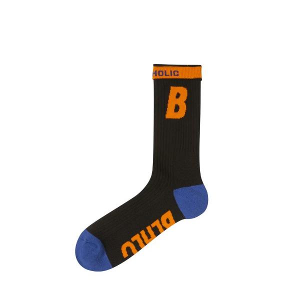 Ballaholic B Socks (black/orange/blue) ボーラホリック ソックス