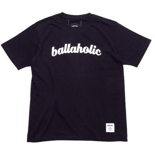 Ballaholic LOGO Tee (black white) ボーラホリック 送料0円