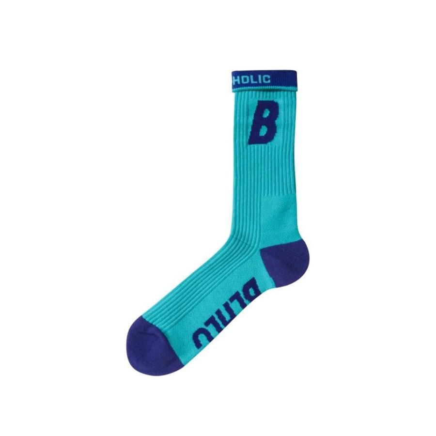 Ballaholic B Socks (tile blue/purple) ボーラホリック Ballaholic B Socks (tile blue/purple) ボーラホリック