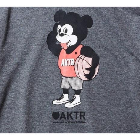 【希少品】AKTR ニック　スウェット　S AKTR アクター NICK BIG SWEAT GY （スウェット、グレー