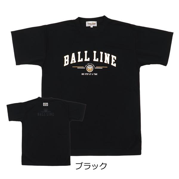 ボールライン Tシャツ BT-1803 バスケ 練習着 半袖 BALL LINE