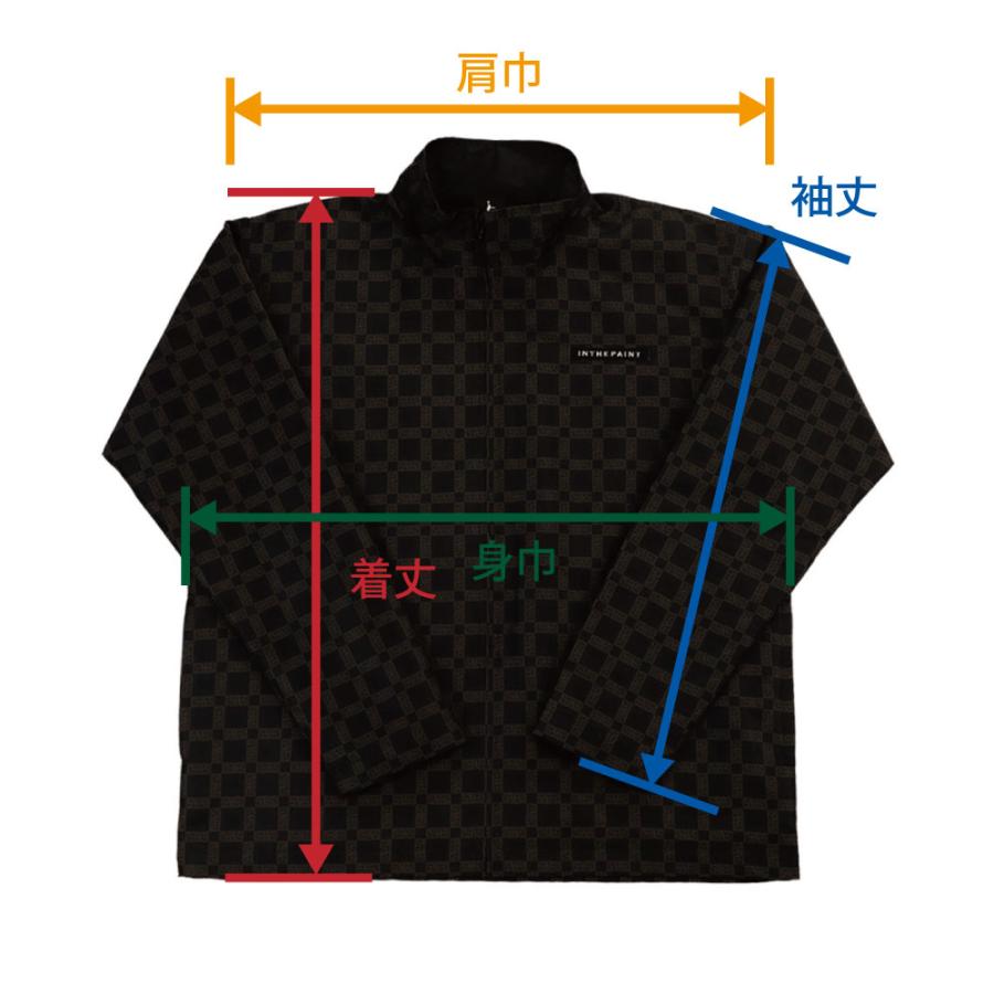 IN THE PAINT インザペイント ITP24466 モノグラムジャケット IN THE PAINT インザペイント ITP24466 モノグラムジャケット