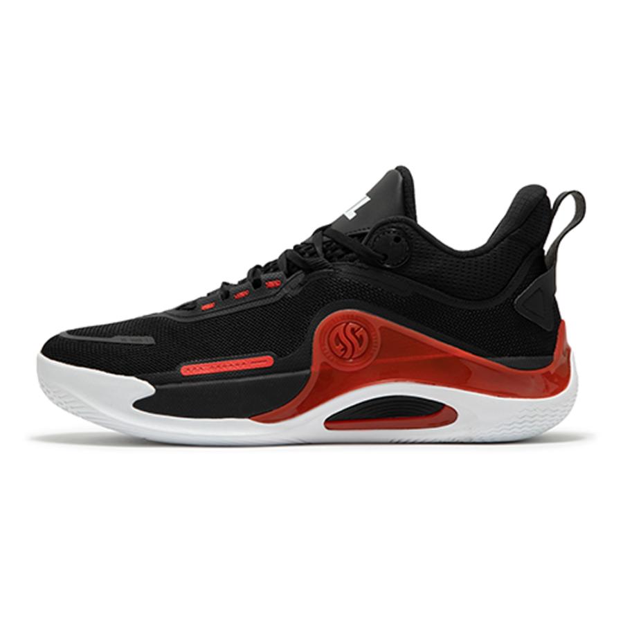 361° AG LEVEL UP 2.0 W572341116-4 BLK/RED バスケットシューズ メンズ レディース バッシュ ミッドカット｜basketballpro｜02