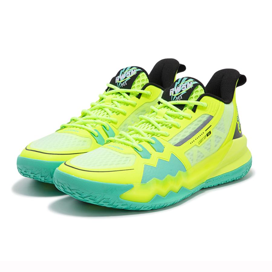 361° Burning Force 4 W572421107-3 YEL/GRN バスケットシューズ 361° Burning Force 4 W572421107-3 YEL/GRN バスケットシューズ