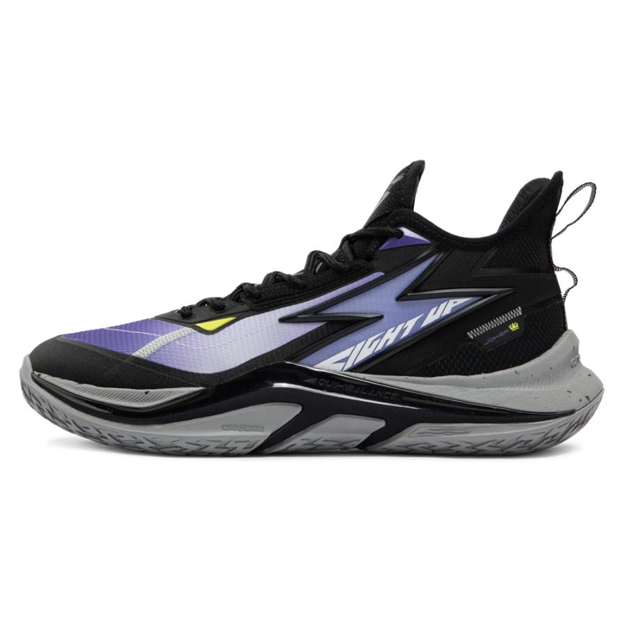 バスケットボールシューズ 青/黒 メッシュデザイン 361°LIGHT UP PE W572441108-5 BLK/BLU バスケットシューズ