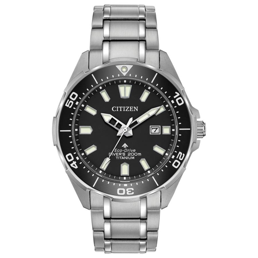 Citizen Promaster Sea 腕時計 エコ・ドライブ ブラックダイヤル メンズ 44mm BN0200-56E | 