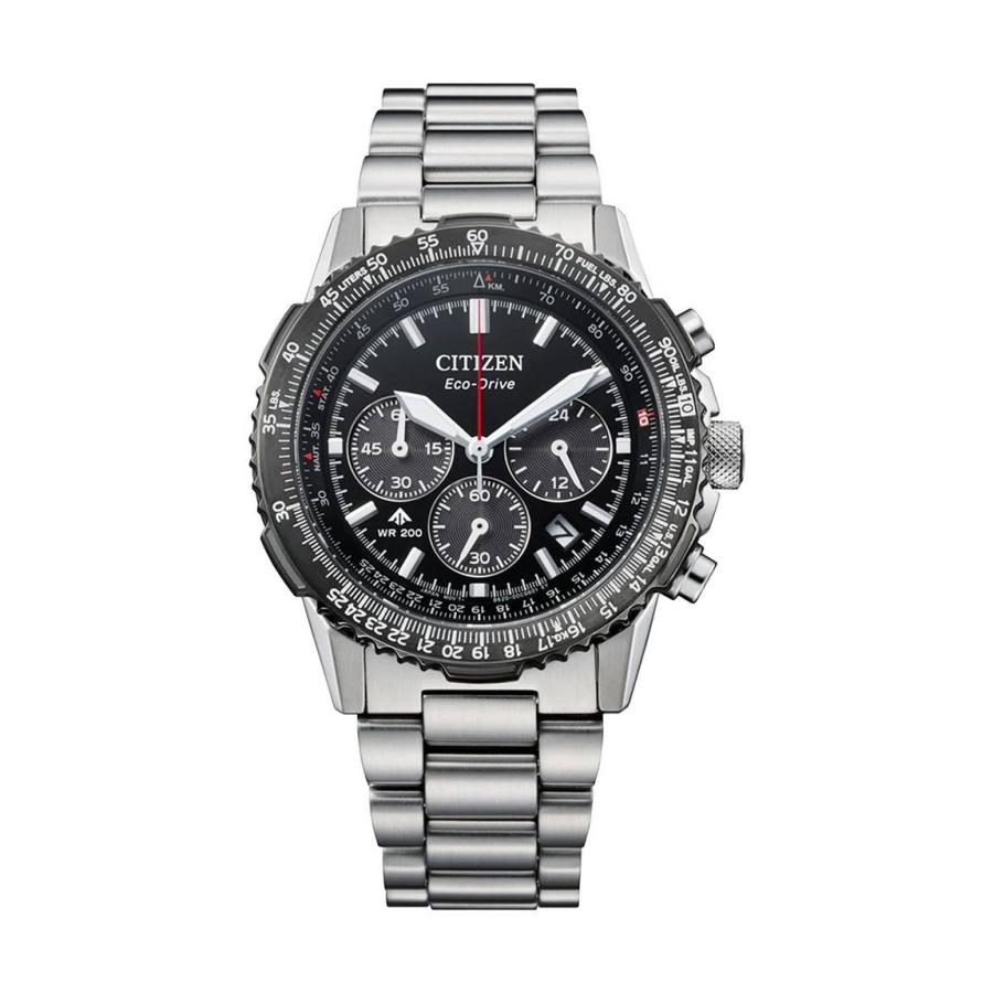 Citizen Promaster Sky Navihawk 腕時計 クロノグラフ クオーツ ブラック文字盤 メンズ CA4664-60E | 