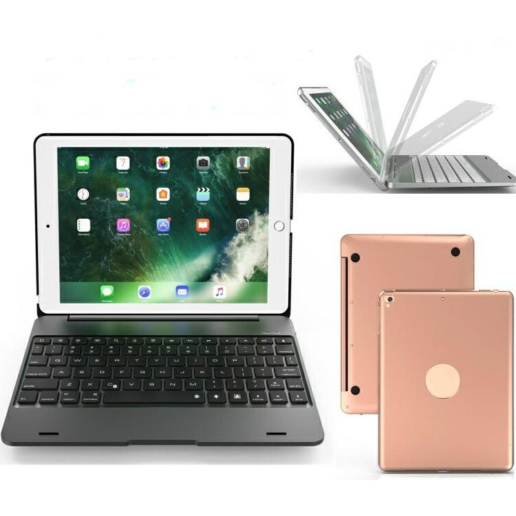 iPad Pro Air2 NewiPad 2017 2018ワイヤレスキーボードケース Bluetooth ノートパソコンに　ハードケース  9.7インチ | 