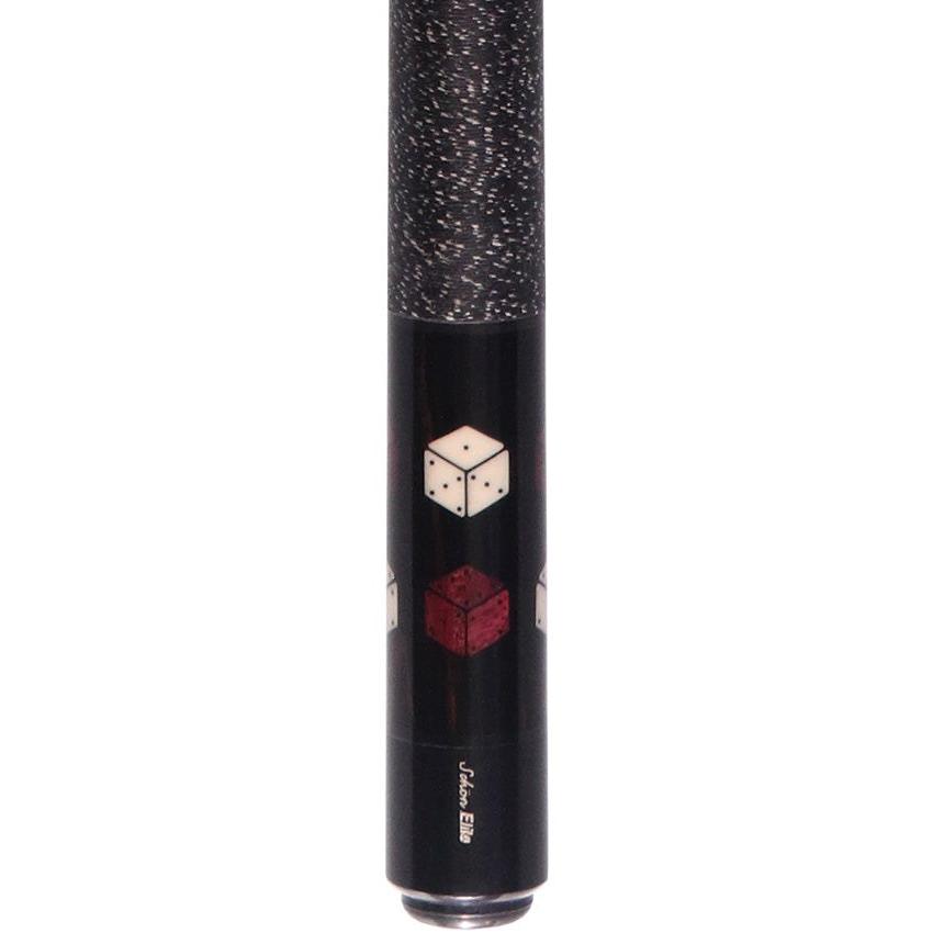 Schon Elite Dice プレーキュー ビリヤードキュー カーリーメープル エボニー 5/16x14ジョイント アイリッシュリネンラップ |  | 01