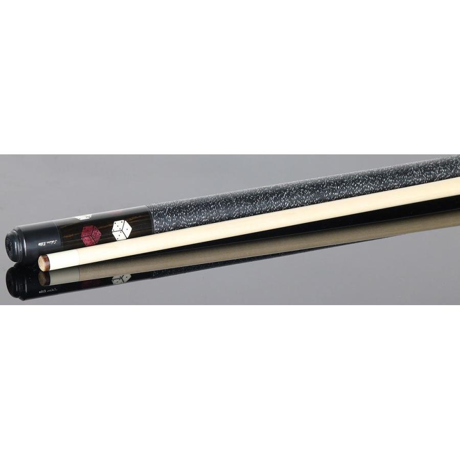 Schon Elite Dice プレーキュー ビリヤードキュー カーリーメープル エボニー 5/16x14ジョイント アイリッシュリネンラップ |  | 02