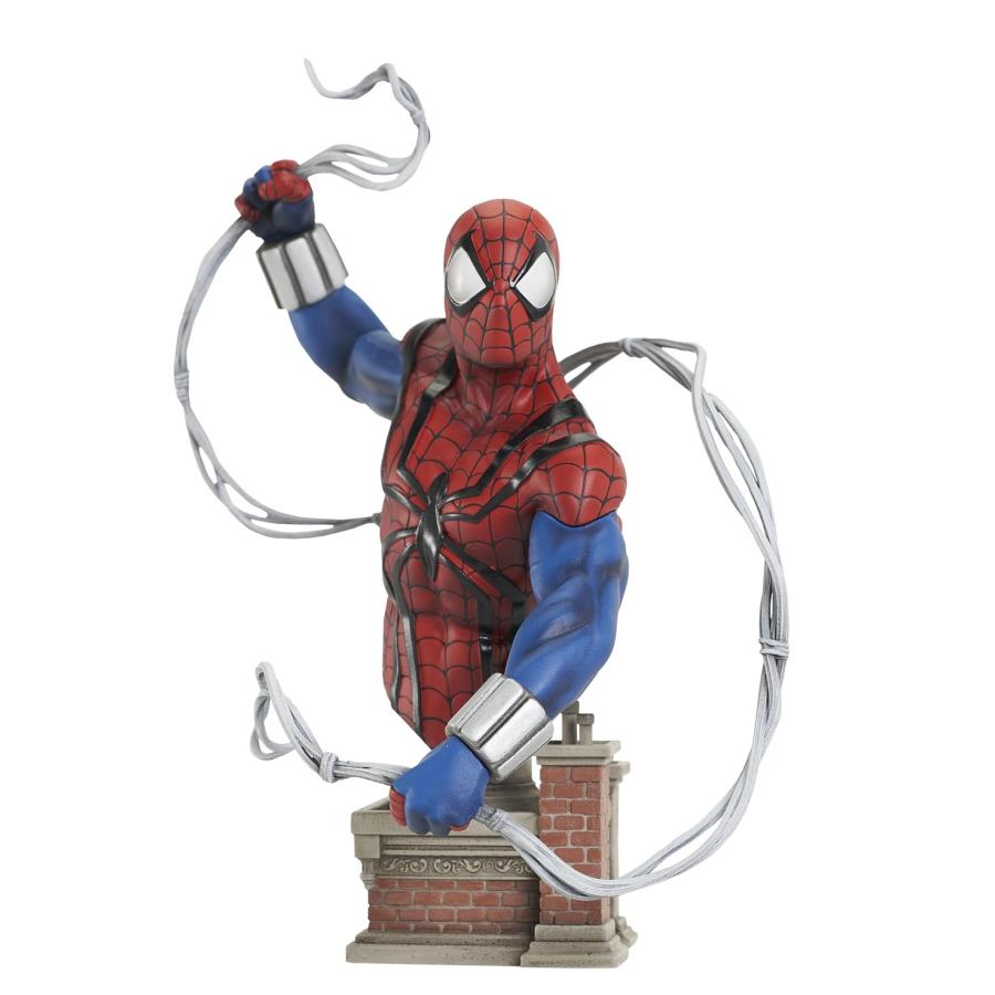 ダイアモンドセレクト マーベルコミック ベン・ライリー スパイダーマン 1/7スケール ミニバスト スタチュー 限定生産 |  | 01