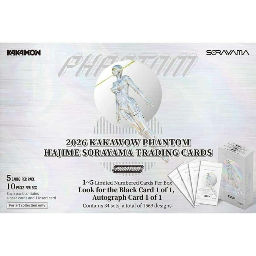 空山基 Hajime Sorayama 2026 Kakawow Phantom ホビーボックス 英語版
