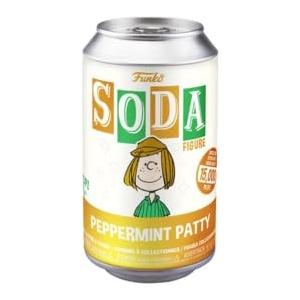 ファンコ ピーナッツ ペパーミント・パティ フィギュア ビニールソーダ 缶入り 限定 | 