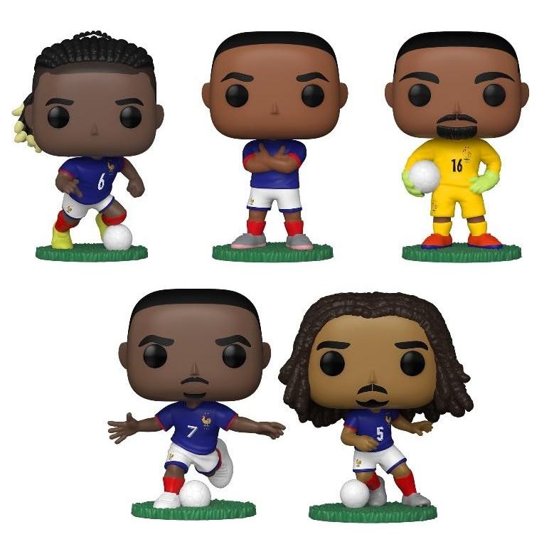 ファンコ サッカー フランス代表 2026 ワールドカップ ポップ！ フィギュア 5体セット エムバペ カマヴィンガ メニャン デンベレ クンデ |  | 01
