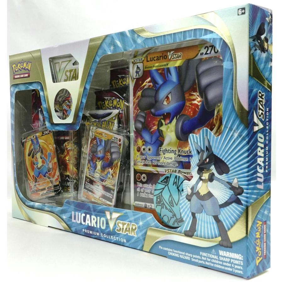 ポケモン英語版 2022 Lucario VSTAR Premium Collection Box ルカリオ
