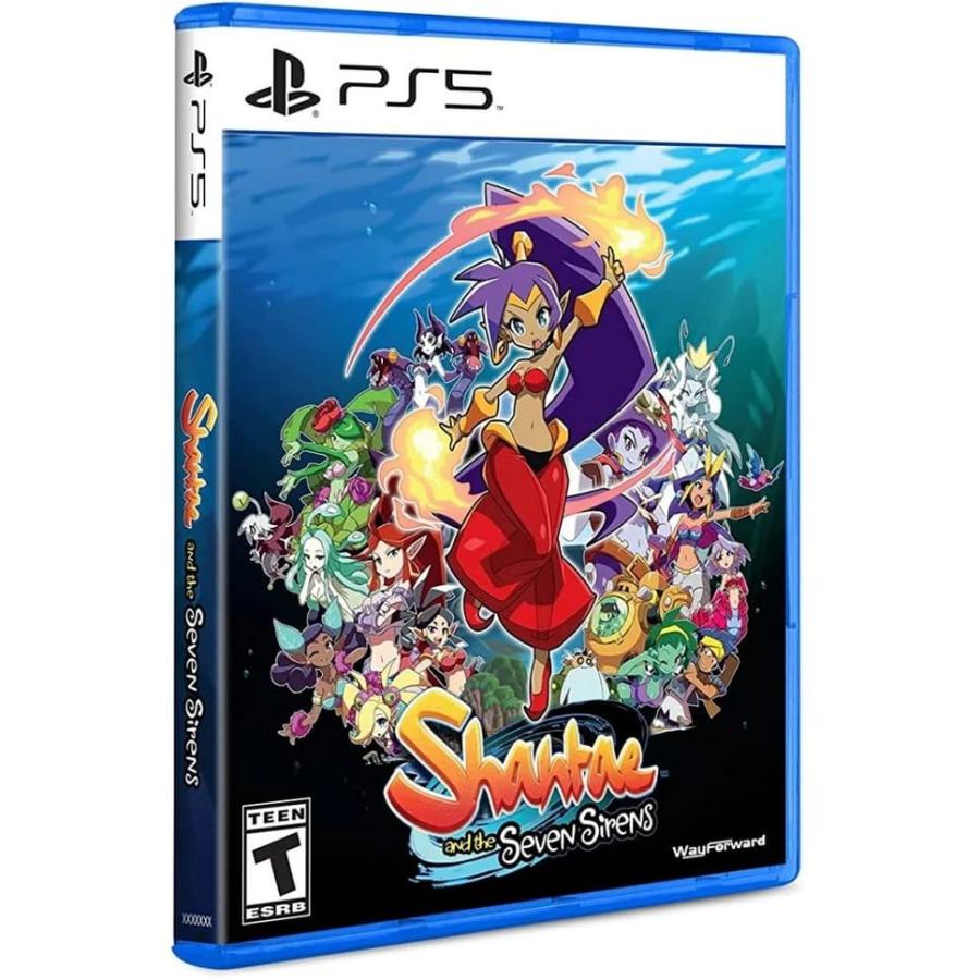 PS5 Shantae & the Seven Sirens 北米限定版 未開封 Shantae and the Seven Sirens (Limited Run #007) 北米版 PS5