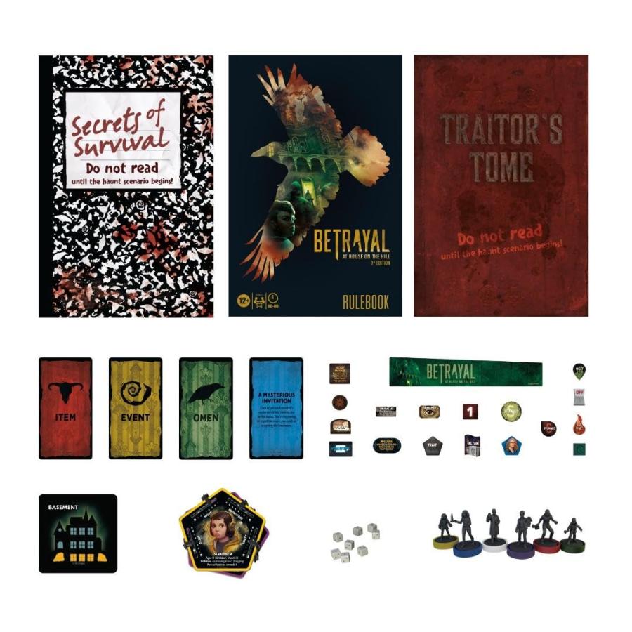 Betrayal at House on the Hill 3rd Edition 英語版 ボードゲーム 3-6人用 対象年齢12歳以上 戦略 協力 |  | 01