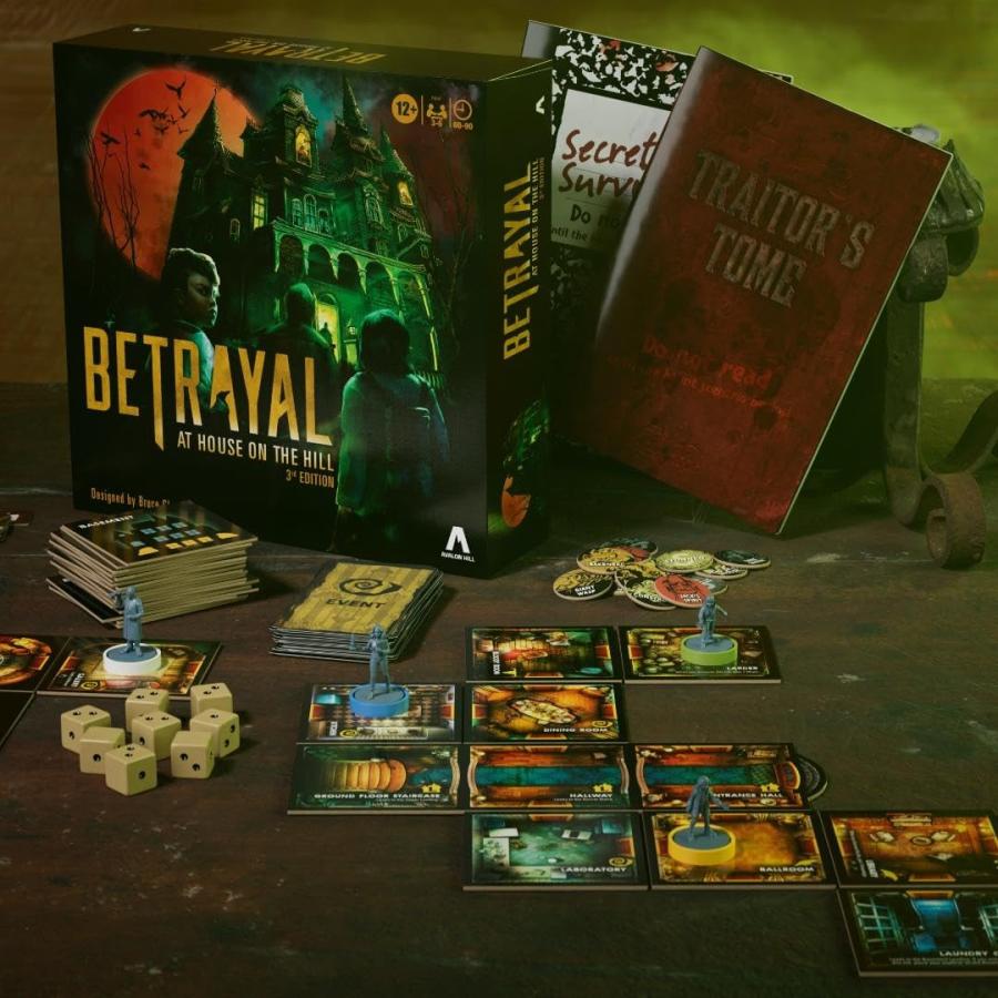 Betrayal at House on the Hill 3rd Edition 英語版 ボードゲーム 3-6人用 対象年齢12歳以上 戦略 協力 |  | 02