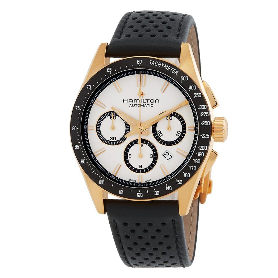 Hamilton Jazzmaster Performer Chronograph 腕時計 自動巻 ホワイト文字盤 メンズ H36626710 | 