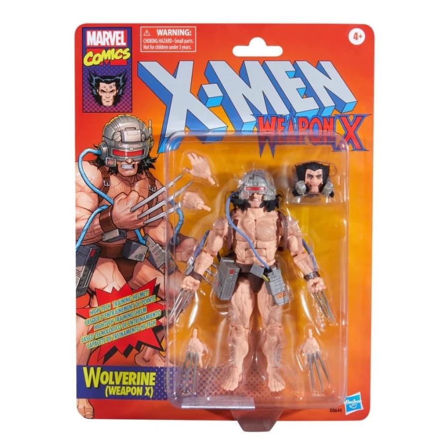 ハズブロ マーベルレジェンド レトロ X-メン ウルヴァリン ウェポンX