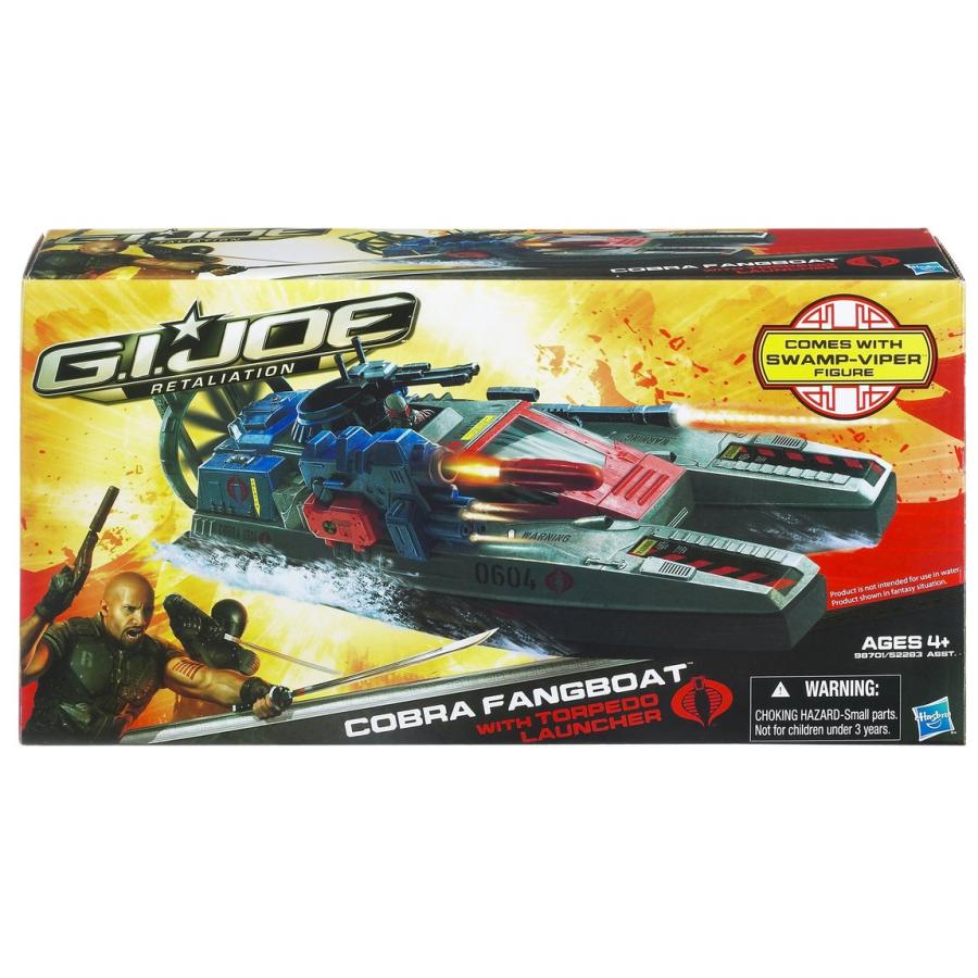 ハズブロ G.I.ジョー リタリエーション コブラ ファング ボート ビークル スワンプバイパー フィギュア付属 |  | 01