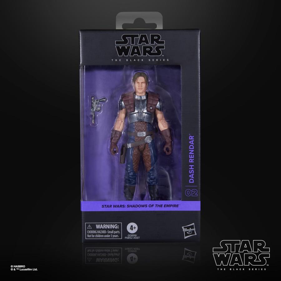 ハズブロ スター・ウォーズ ブラックシリーズ ダッシュ・レンダー 帝国の影 アクションフィギュア 6インチ |  | 01