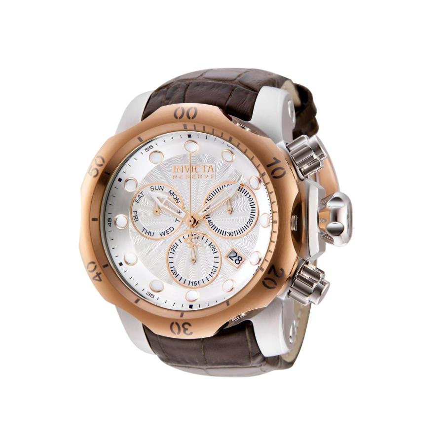 Invicta Reserve Venom 腕時計 メンズ シルバー文字盤 スイス製 