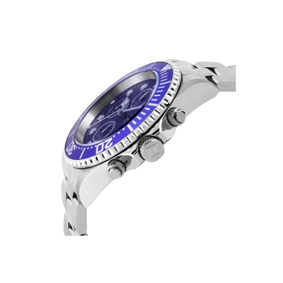 Invicta Pro Diver Collection 腕時計 メンズ ステンレス シルバー/ブルー文字盤 日本製クオーツ 1769 |  | 01