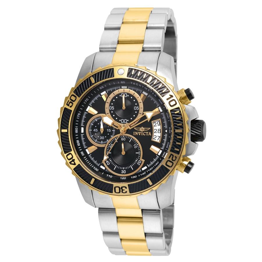 Invicta Pro Diver 腕時計 メンズ クオーツ クロノグラフ ツートーン 45mm 22418 | 