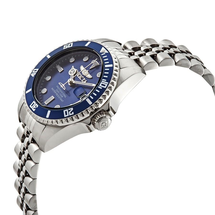 Invicta Pro Diver 腕時計 レディース ブルー文字盤 クオーツ ステンレス 100m防水 29187 |  | 01